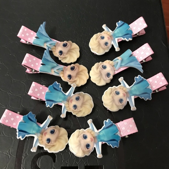 Other - Frozen Elsa Cute Hair Clips